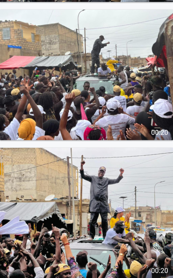 Campagne électorale : Le ministre Abdou Karim Sall met le feu en banlieue