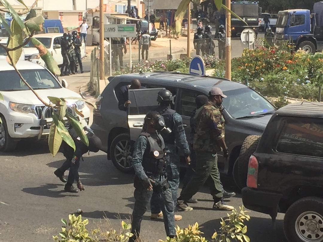 URGENT: Arrestation avortée d’un garde du corps de Sonko