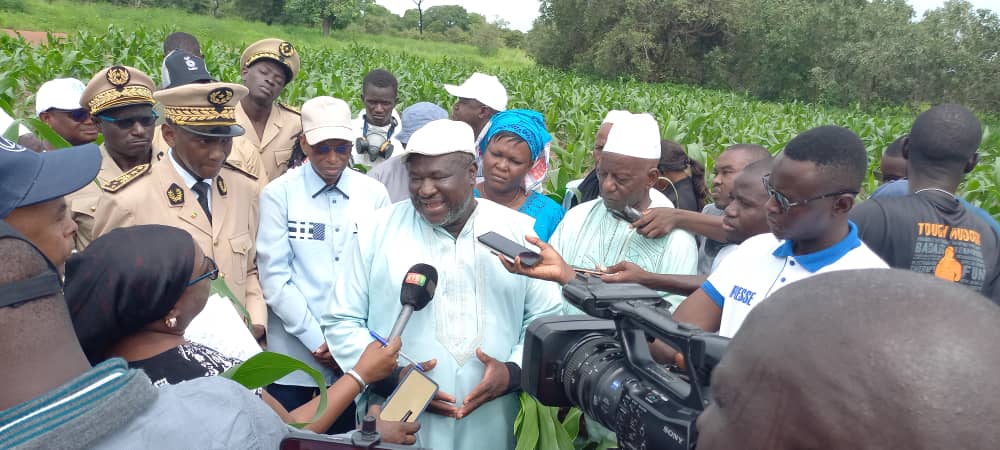 Agriculture :Chaude journée du ministre Mousa Baldé à Tamba