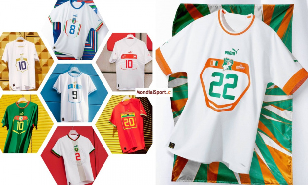 SÉNÉGAL, CAMEROUN, ITALIE, CÔTE D'IVOIRE... LES NOUVEAUX MAILLOTS EXTÉRIEURS RÉVÉLÉS 