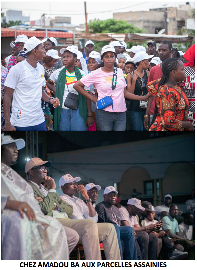 MOBILISATION, ADHÉSION...Aly béni, Amadou banni