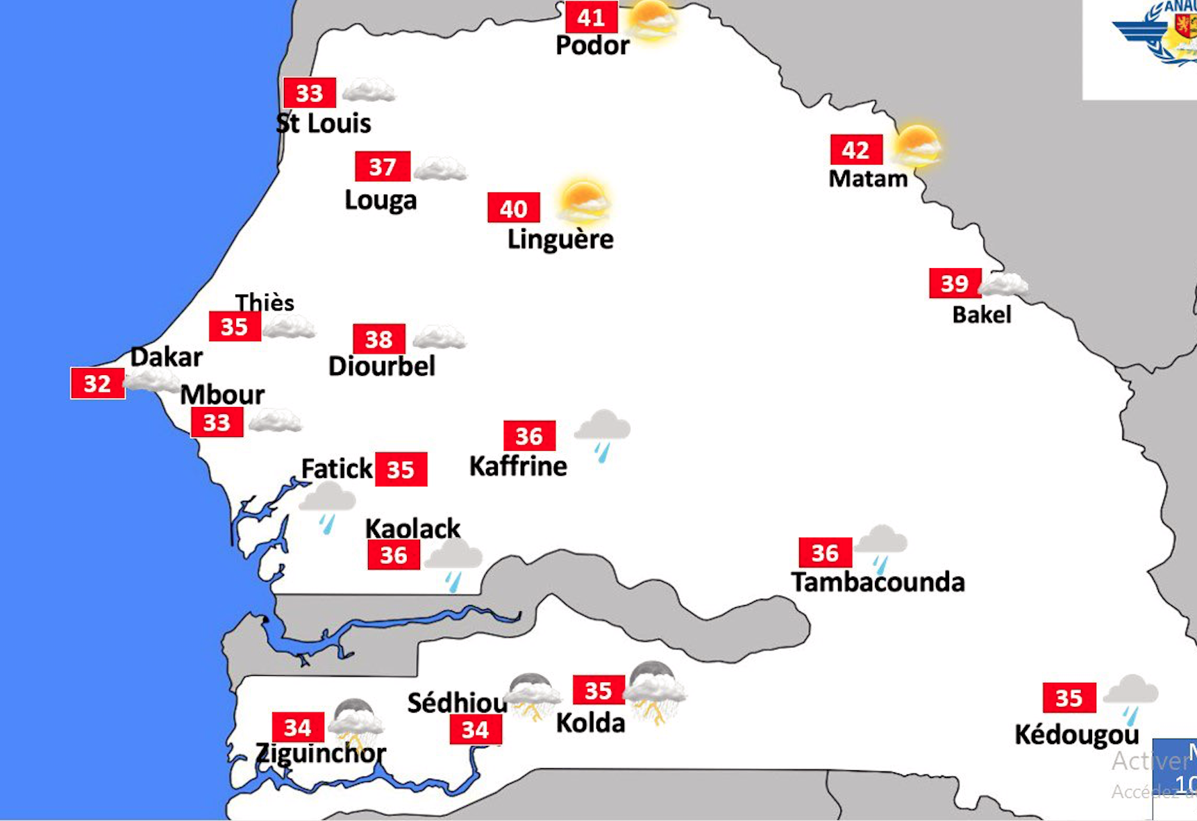 Météo du jour : Attention, orages et pluies attendus à...