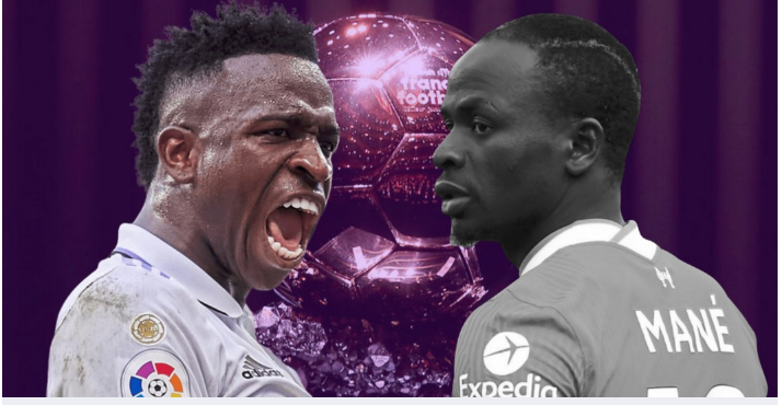 Ballon d'Or: Vinicius succède à Sadio Mané