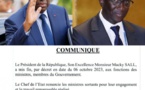 GOUVERNEMENT: Amadou Ba limogé, les ministres renvoyés, Macky va remanier