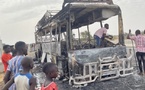 KOLDA : Un bus des militants de la coalition "Takku Wallu" prend feu